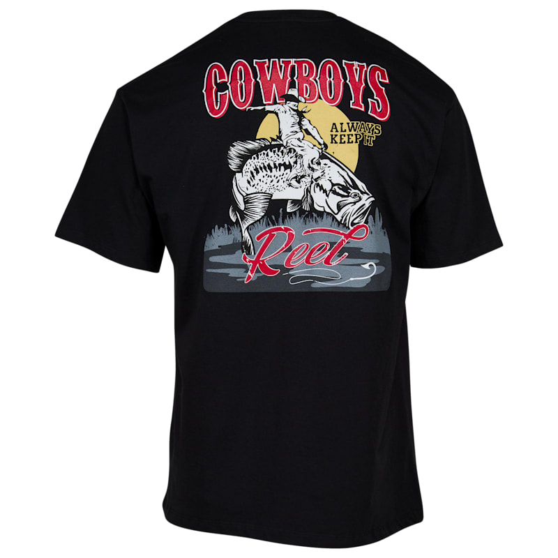 Bass Pro Shops Cowboys Keep It Reel Short-Sleeve T-Shirt for Men