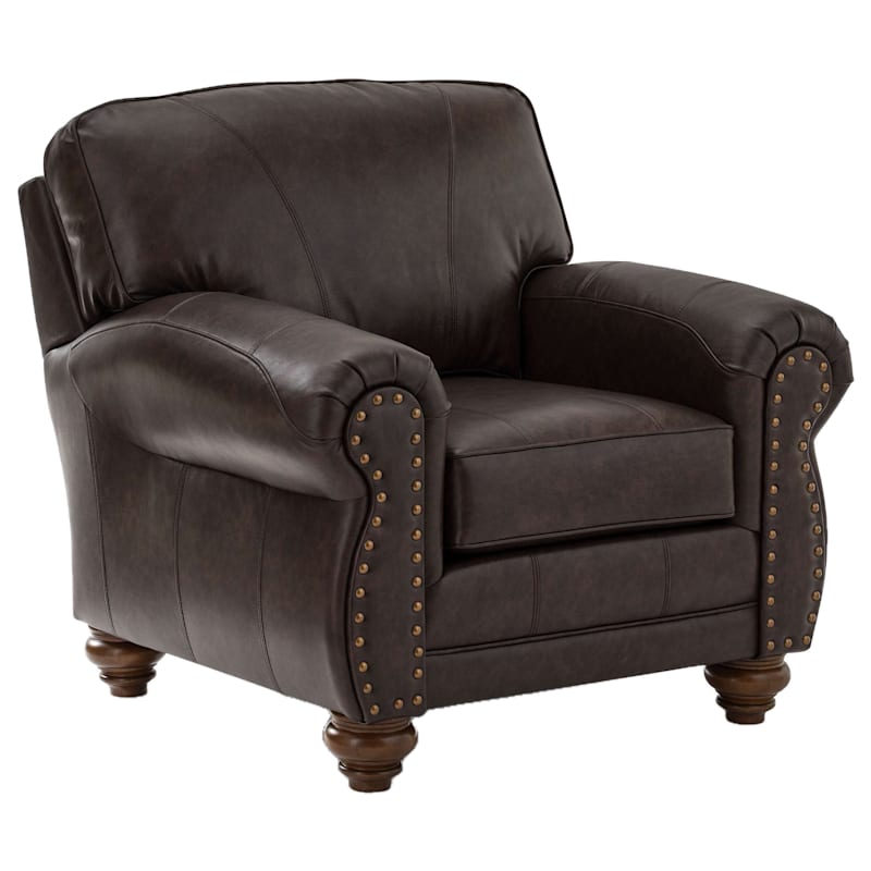 Best Home Furnishings Field & Stream Collection Noble Leather Club Chair