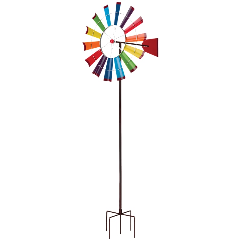 Regal Art & Gift Rainbow Windmill Spinner
