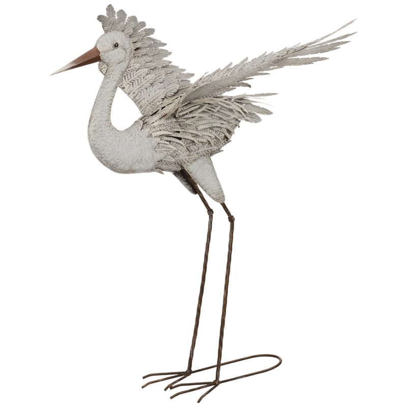Regal Art & Gift Wings Out Egret Statue