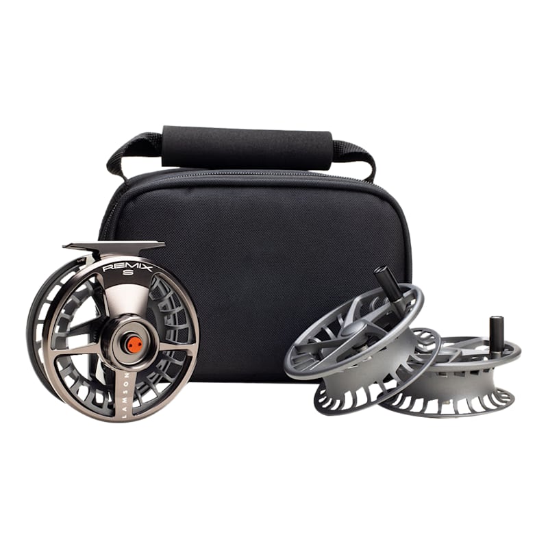 Lamson Remix S 3-Pack Fly Reel and Spools
