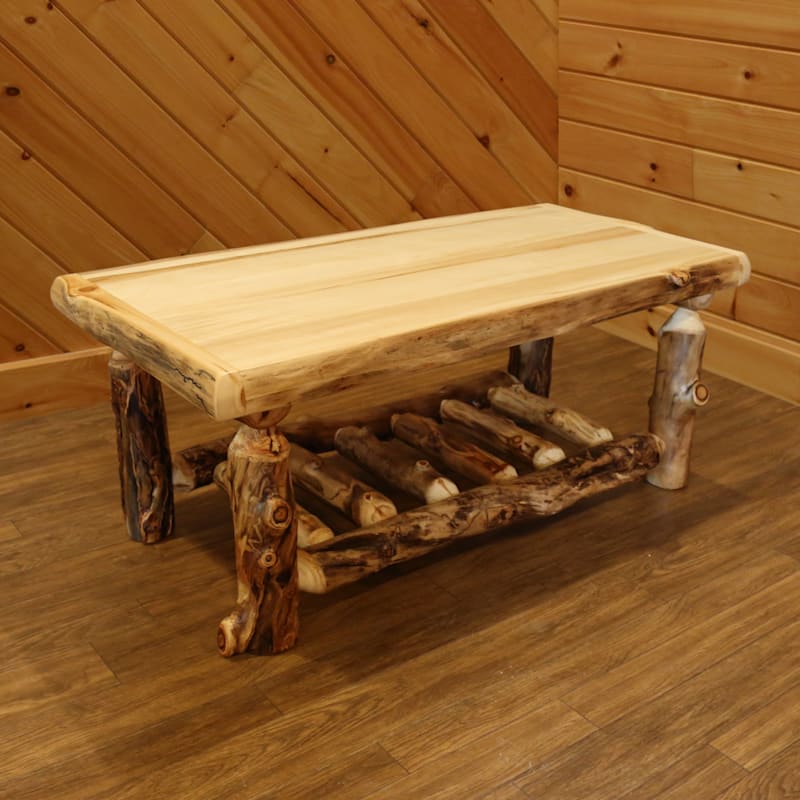 Log Cabin Rustics Cabin Cove Coffee Table