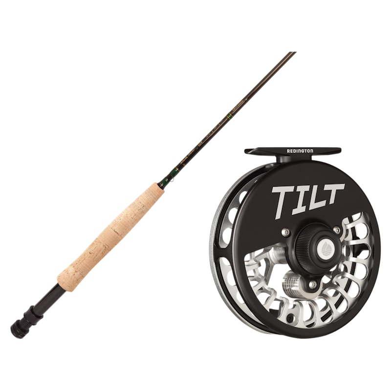 White River Fly Shop CZN Nymphing Fly Rod and Redington Tilt Euro Nymph Fly Reel Combo