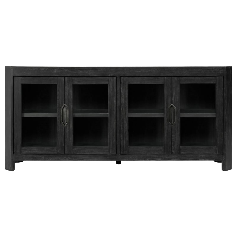 Classic Home MacArthur 4-Door Reclaimed Oak-Wood Sideboard Buffet