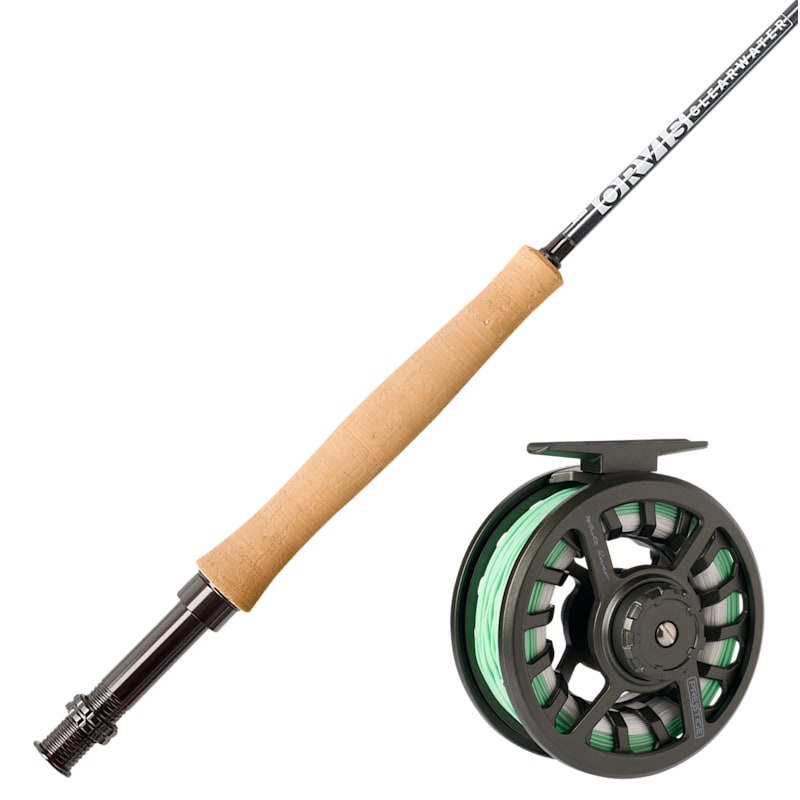 Orvis Clearwater Travel Fly Rod and White River Fly Shop Prestige Loaded Fly Reel Combo