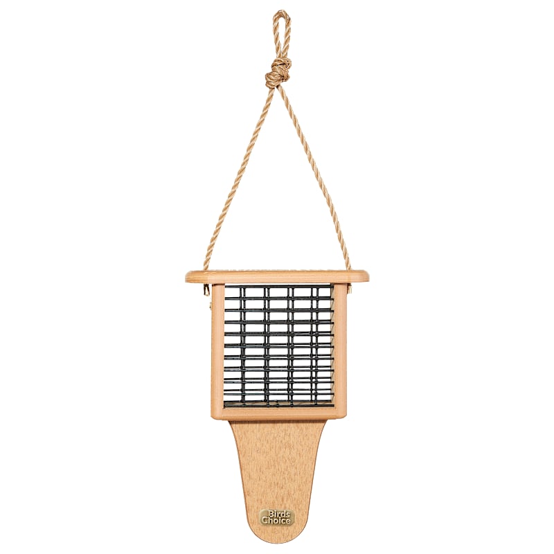 Birds Choice Spruce Creek Tail Prop Suet Cake Feeder