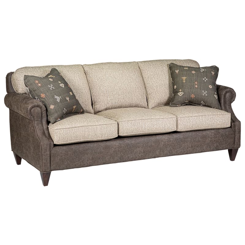 Modern of Marshfield Simply Rustic Furniture Collection Queen Sleeper Sofa