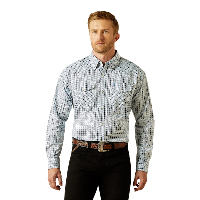 Ariat Sherwyn Snap-Front Long-Sleeve Shirt for Men