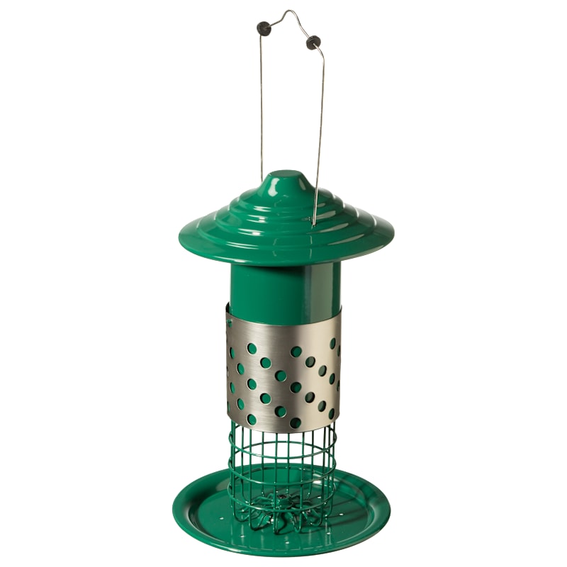 WoodLink Multi-Function Mealworm, Suet Balls or Peanut Combo Bird Feeder
