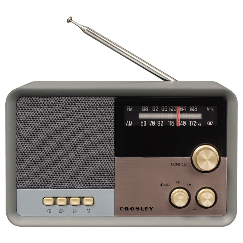 Crosley Tribute AM/FM Radio with Bluetooth Receiver