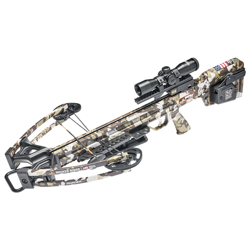 Wicked Ridge by TenPoint Invader M1 Crossbow Package with ACUdraw