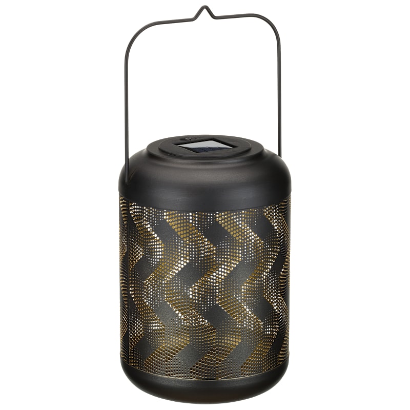 Regal Art & Gift Zig Zag Solar Shadow Lantern