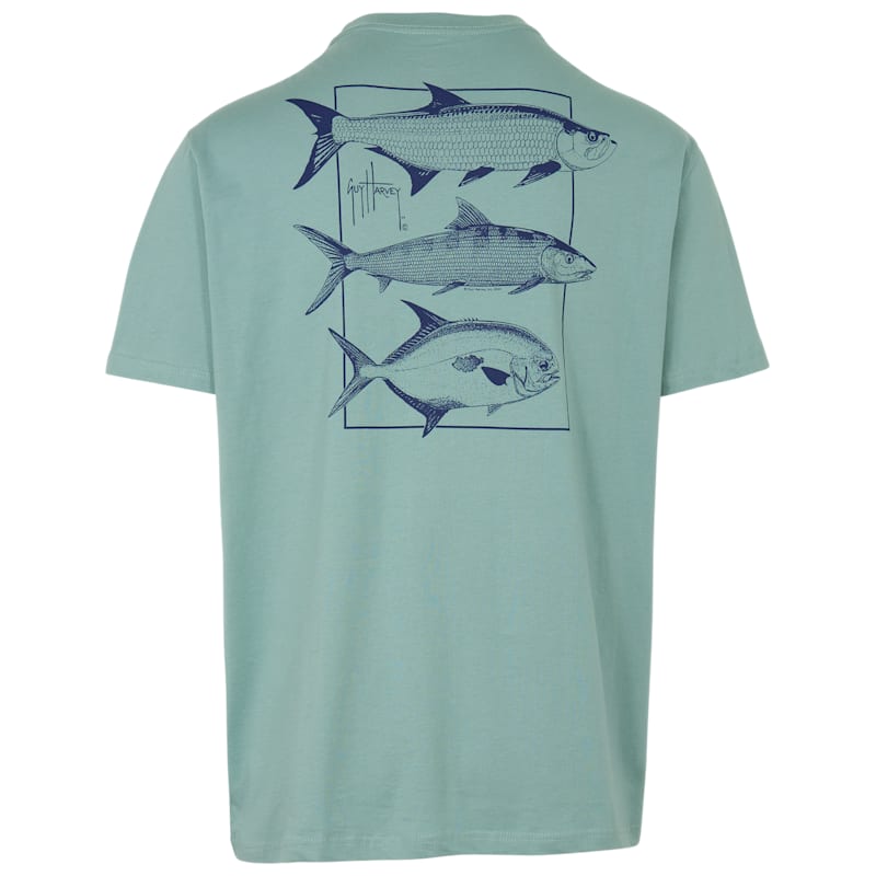 Guy Harvey Inshore Stamp Short-Sleeve T-Shirt