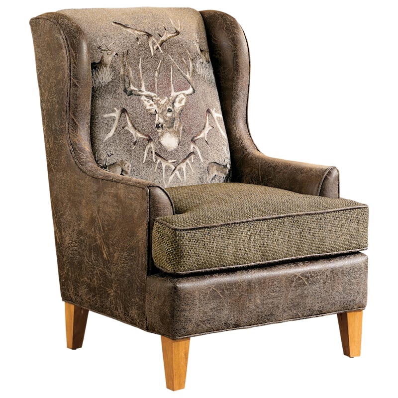 Marshfield Whitetail Ridge Furniture Collection Wing Chair