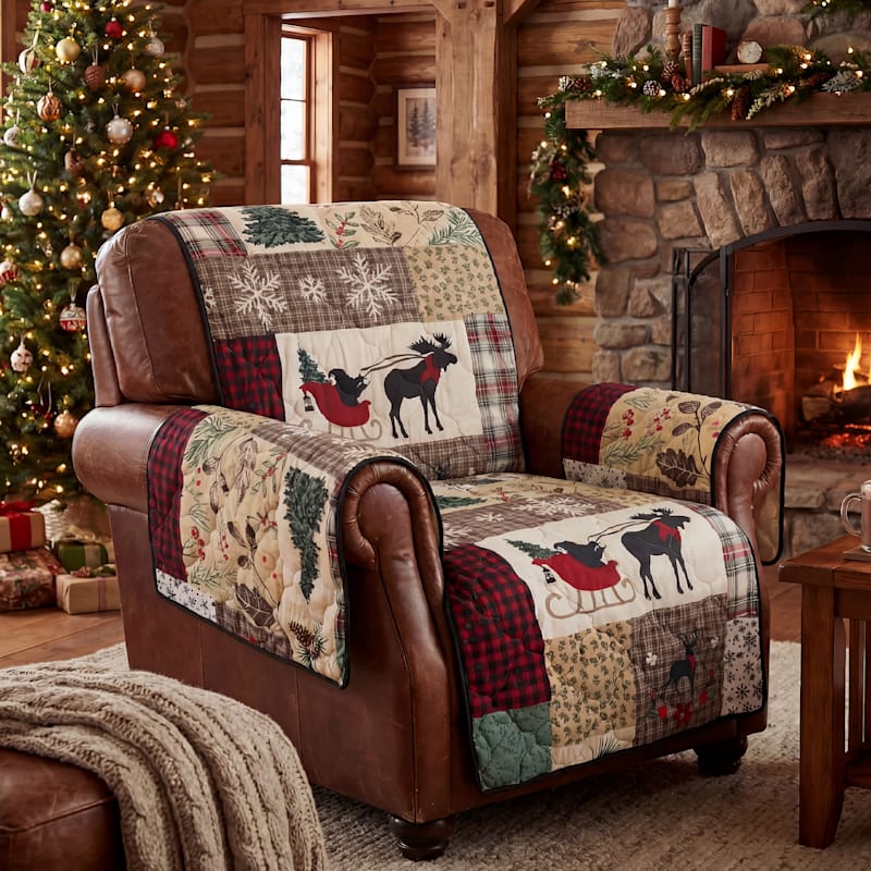 Donna Sharp Your Lifestyle Dashing Holiday Chair Cover