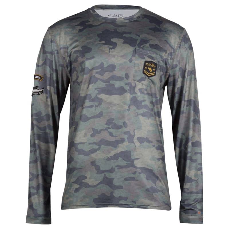 Salt Life Rogue SLX Performance Long-Sleeve T-Shirt for Men