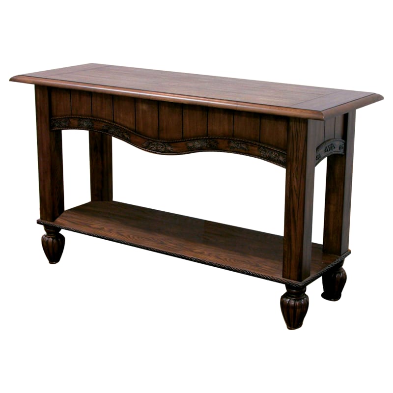 Modern of Marshfield Pine Cone Lodge Sofa Table