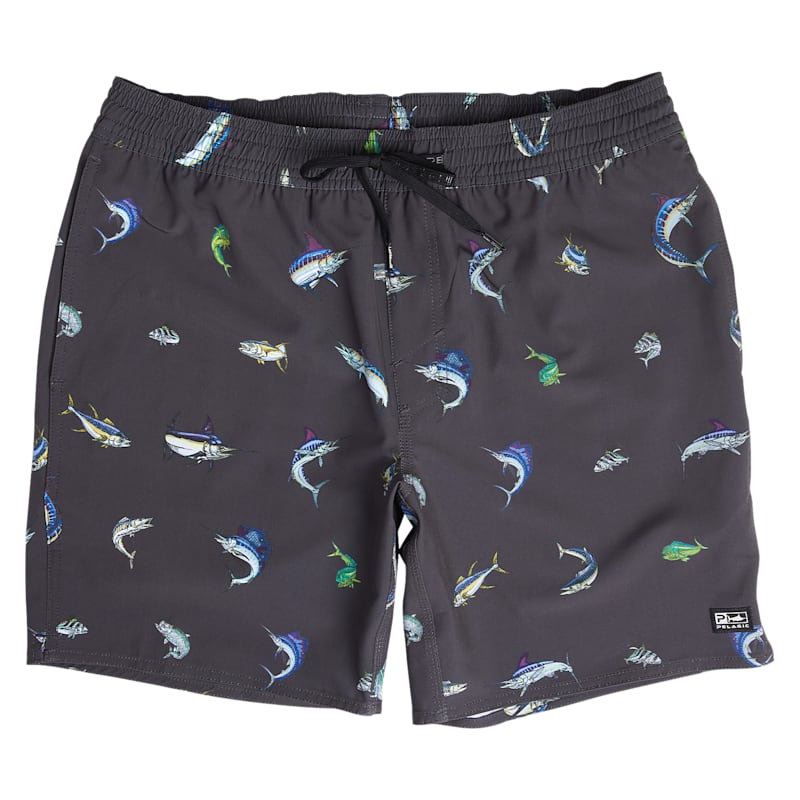 Pelagic Dockside Gamefish Shorts with Zip Pocket for Men