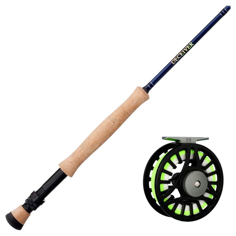 World Wide Sportsman Deceiver Fly Rod and White River Fly Shop Riseform Loaded Fly Reel Combo