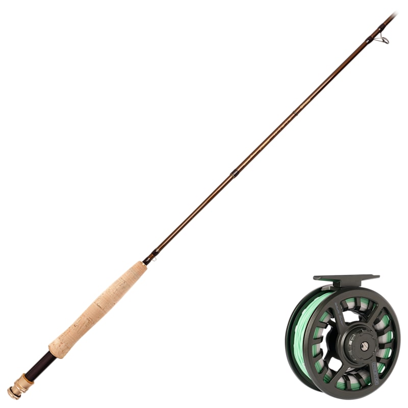 White River Fly Shop Stowaway Fly Rod and Prestige Loaded Fly Reel Combo