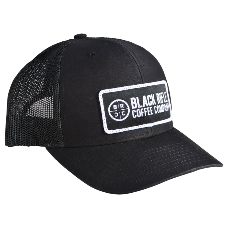 Black Rifle Coffee Company Logo Patch Trucker Cap