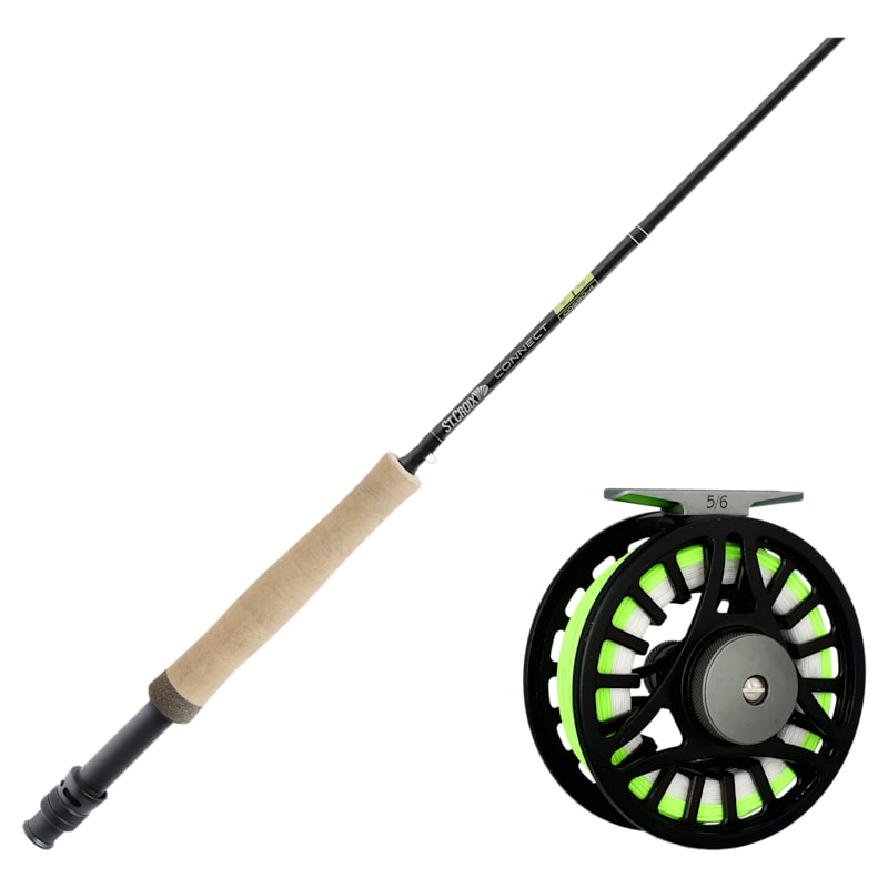St. Croix Connect Fly Rod and White River Fly Shop Riseform Loaded Fly Reel Combo