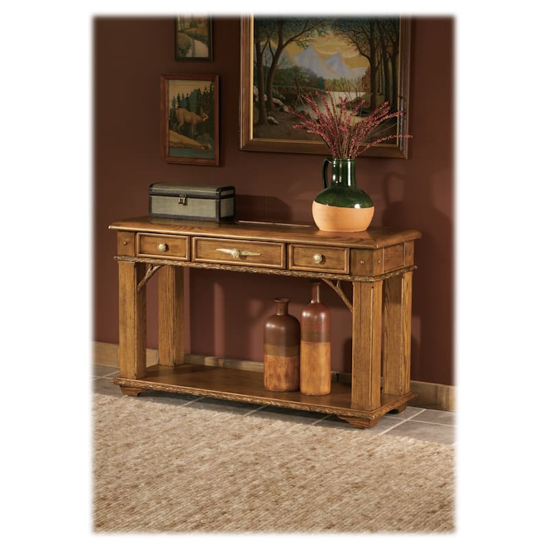 Marshfield Whitetail Ridge Furniture Collection Sofa Table