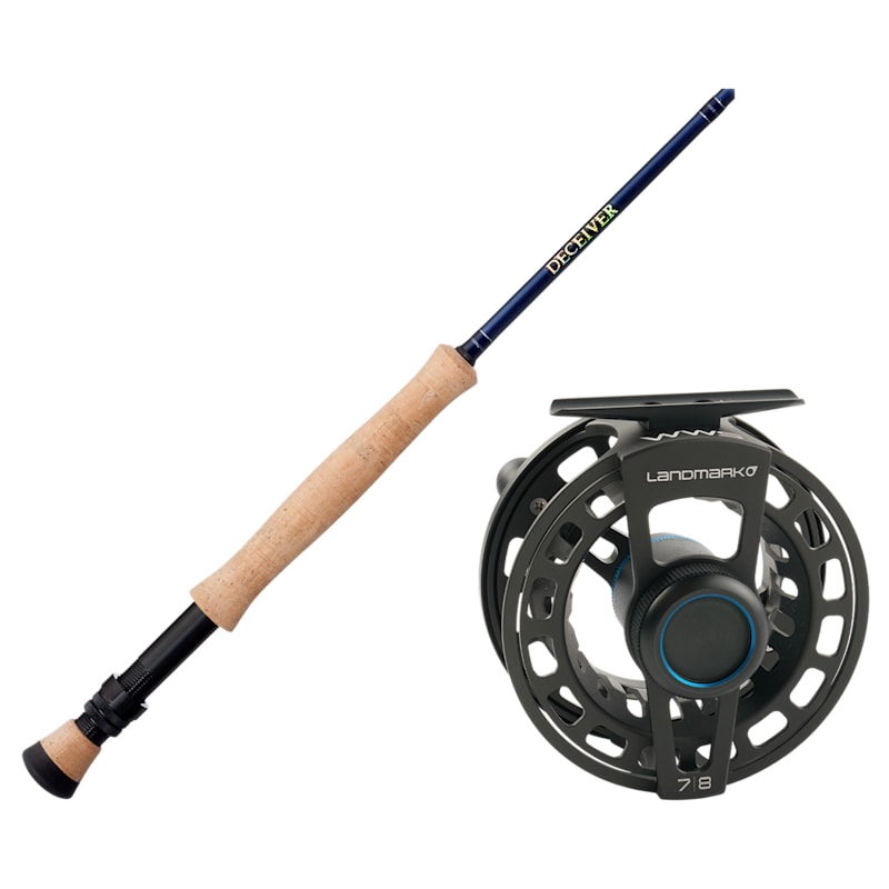 World Wide Sportsman Deceiver Fly Rod and Landmark Fly Reel Combo