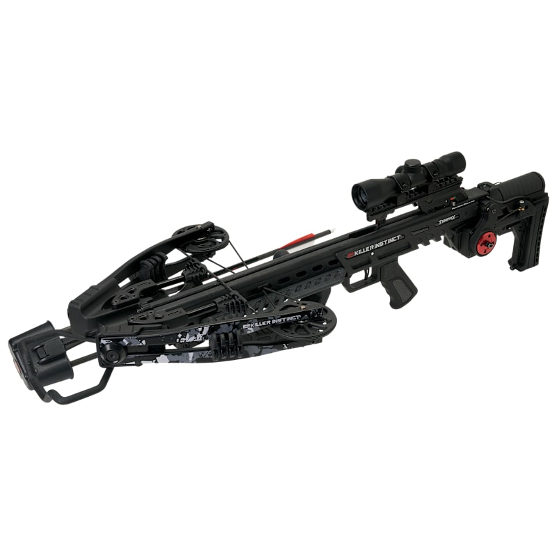 Killer Instinct Tempr-X Crossbow Package with RDC Crank Cocking System