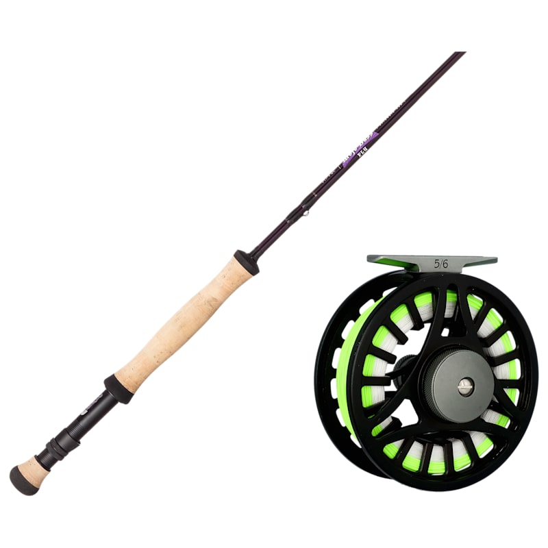 St. Croix Mojo Bass Fly Rod and White River Fly Shop Riseform Loaded Fly Reel Combo