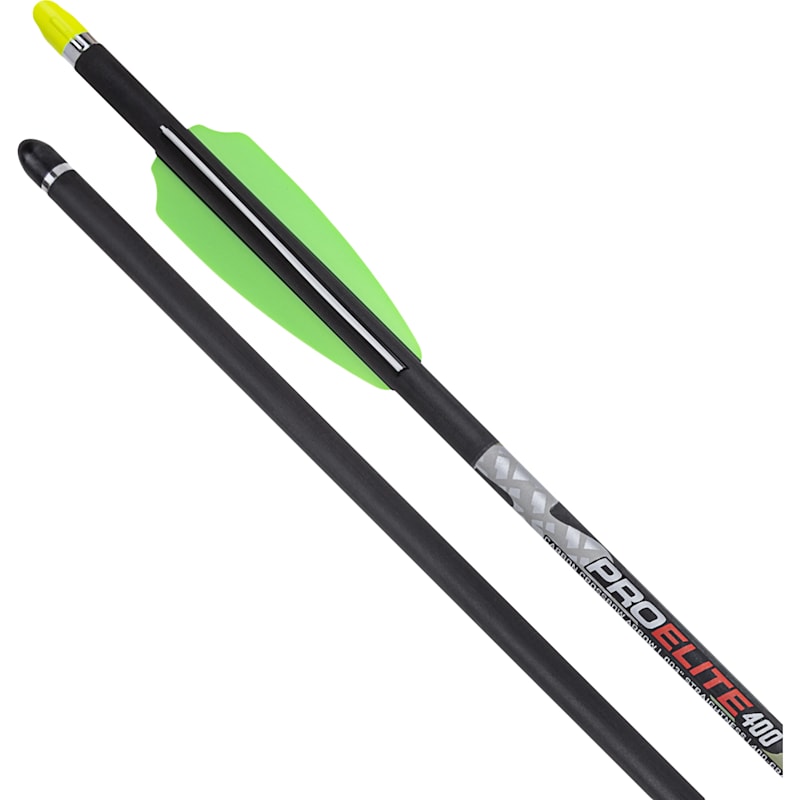 TenPoint Pro Elite 400 Carbon Crossbow Arrows with Alpha-Nock