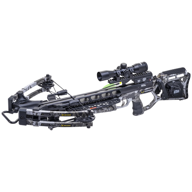 TenPoint Titan X De-Cock Pro-View 400 Crossbow Package with ACUdraw De-Cock