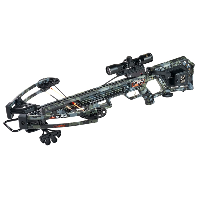 Wicked Ridge M-370 Crossbow Package with ACUdraw