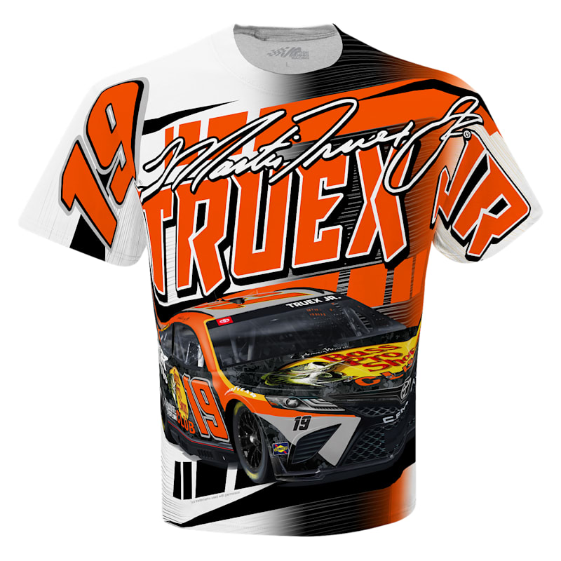 NASCAR Bass Pro Shops Martin Truex Jr. #19 Total Sublimated Short-Sleeve T-Shirt for Men