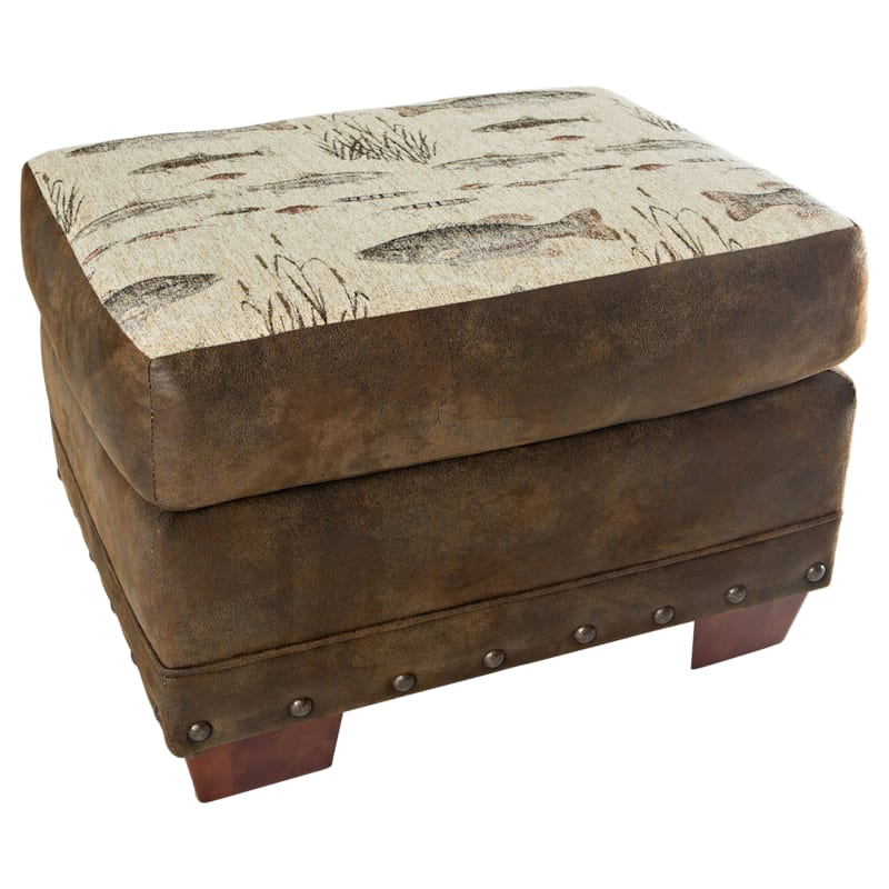American Furniture Classics Angler's Cove Collection Ottoman