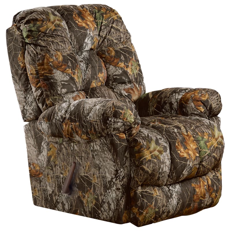 Best Home Furnishings Outdoorsman Max Furniture Collection Heat and Massage Rocker Recliner
