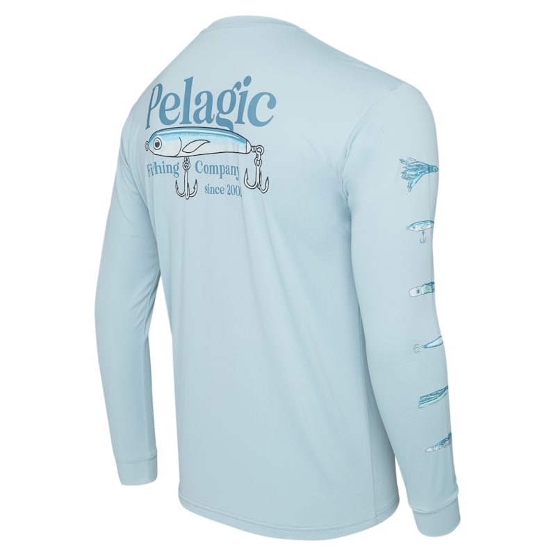 Pelagic Aquatek Stick Em Long-Sleeve Fishing Shirt for Men
