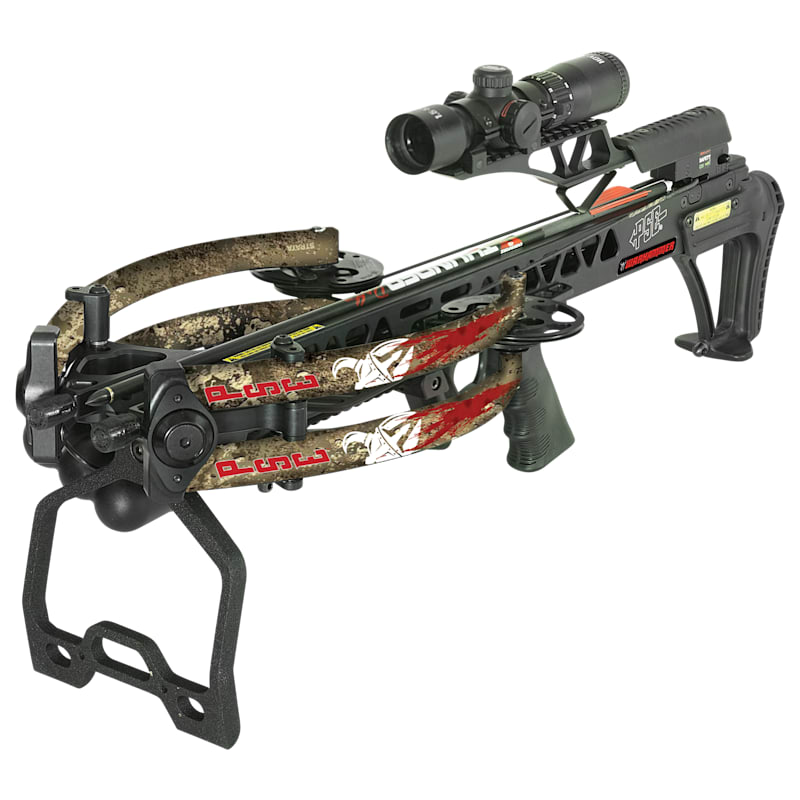 PSE Archery WarHammer Crossbow Package with Crank Cocking Device
