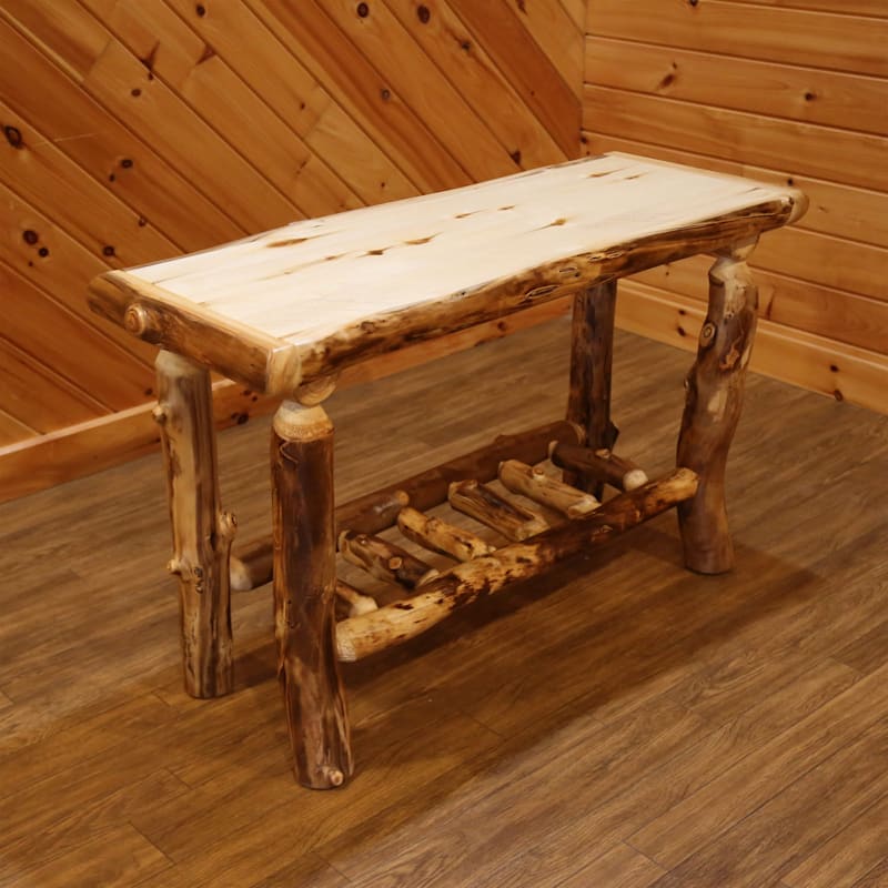 Log Cabin Rustics Cabin Cove Sofa Table