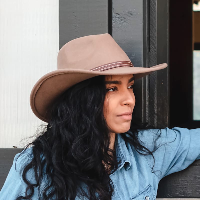 Kanut Sports Rocky Wool Felt Cowboy Hat