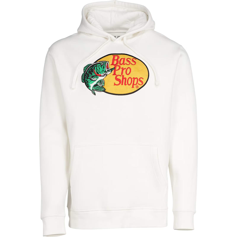 Bass Pro Shops Embroidered Woodcut Logo Long-Sleeve Hoodie for Men