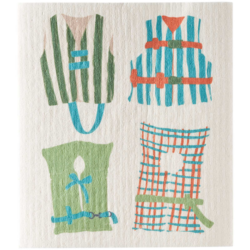 White River Home Life Vest Swedish Dishcloth