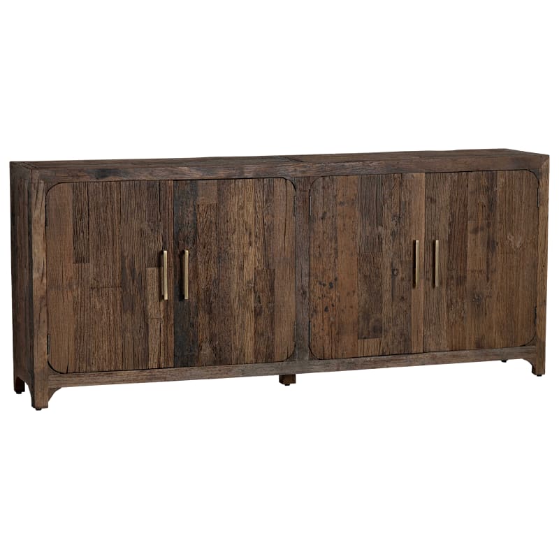 Crestview Collection Hickory Ridge Media 4-Door Sideboard