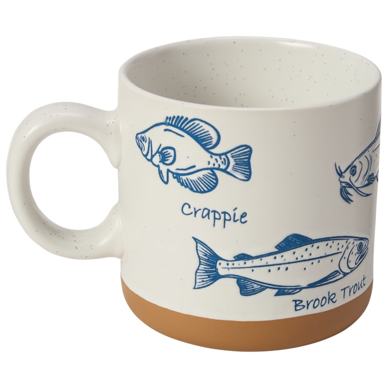 Bass Pro Shops Fish Stoneware Mug