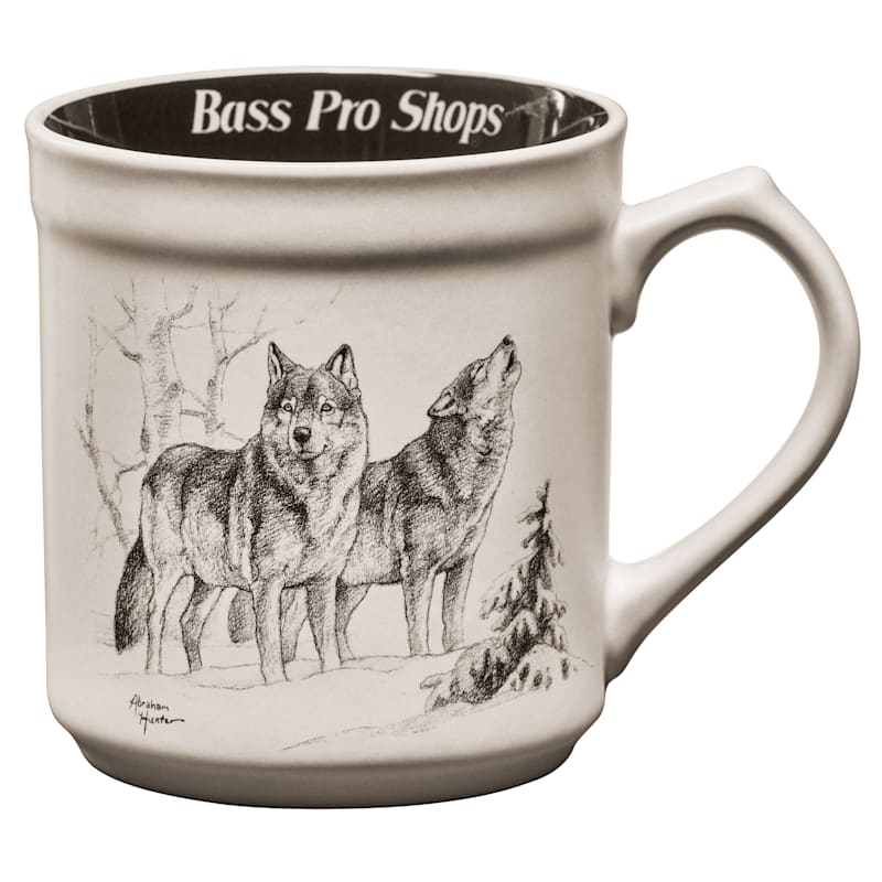 Bass Pro Shops Wolf Trigger Mug