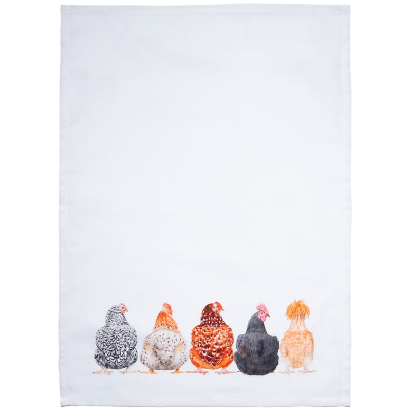 Carstens, Inc. Chick Butts Tea Towel