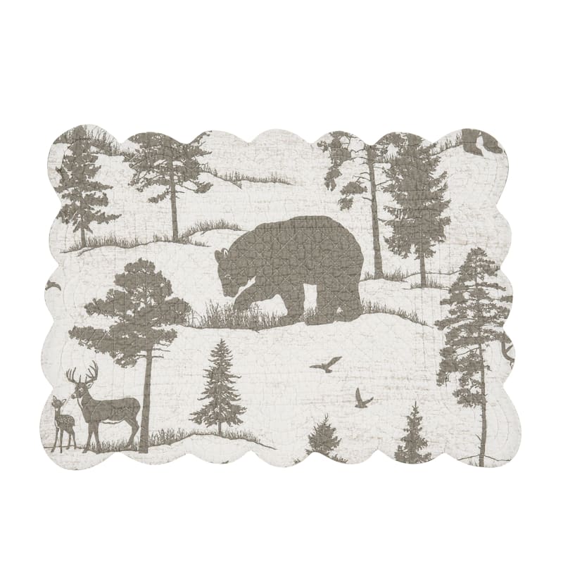 C&F Home Henderson Hideaway Quilted Rectangle Place Mat 6-Pack