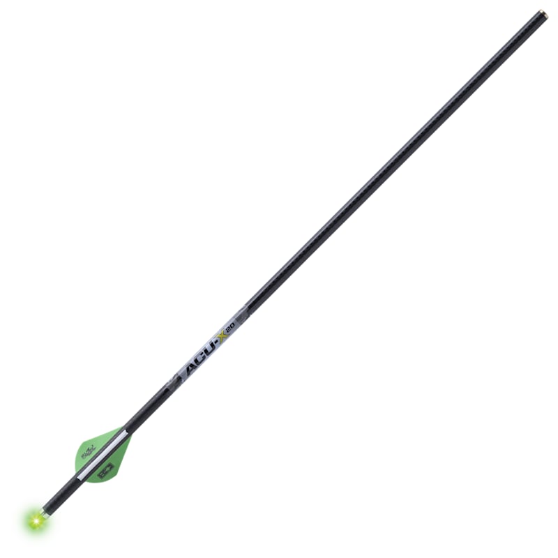TenPoint ACU-X 20 Premium Lighted Carbon Bolts for Rail-Less Forward Draw Crossbows