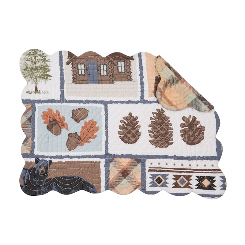 C&F Home Oakley Lodge Placemat 6-Piece Set