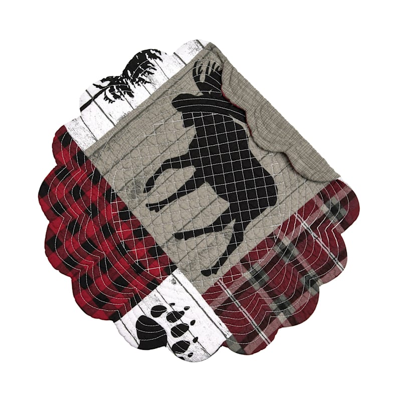 C&F Home Hayden Round Place Mat 6-Pack
